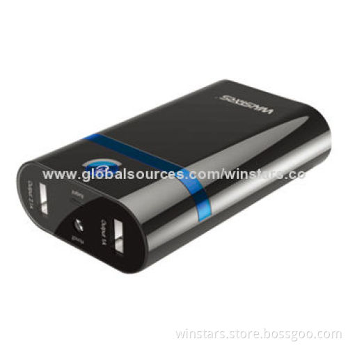 6,600mAh Power Bank with Dual-charging Function